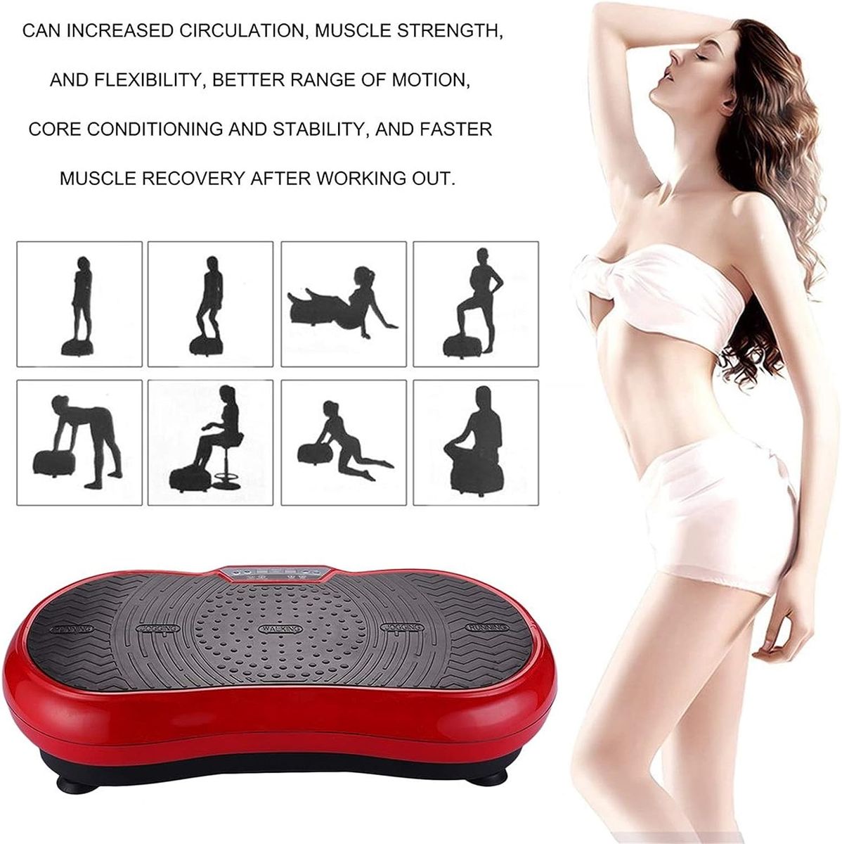 Ultra Slim Whole Body Shaper Vibration Machine - Default Title - Click Now