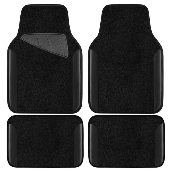 QYNIAL Waterproof Universal Fit Car Carpet Anti-Slip Nibbed Backing Mats