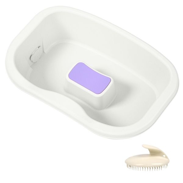 Portable Hair Washing Basin with Drain Hose and Shampooing Brush
