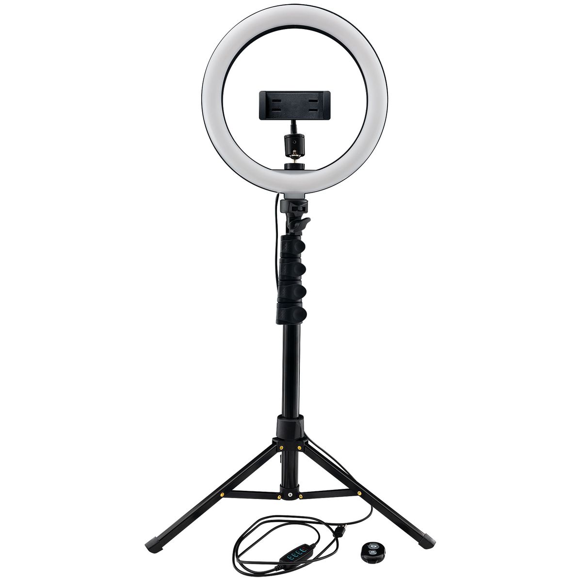 Deluxe Rechargeable Ring Light (with Built-in Battery), Multitasky
