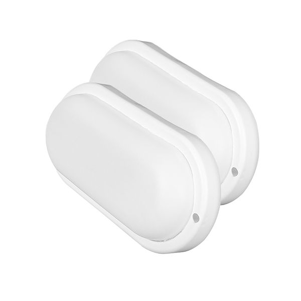 Major Tech 12W Oval LED Bulkhead, Pack of x2 (MBHA-12C)