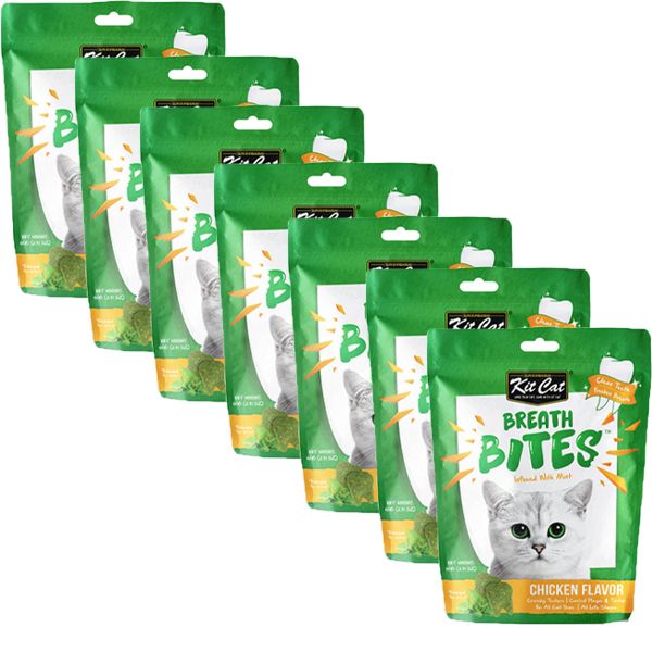 Kit Cat Chicken Breath Bites - 7 x 60g