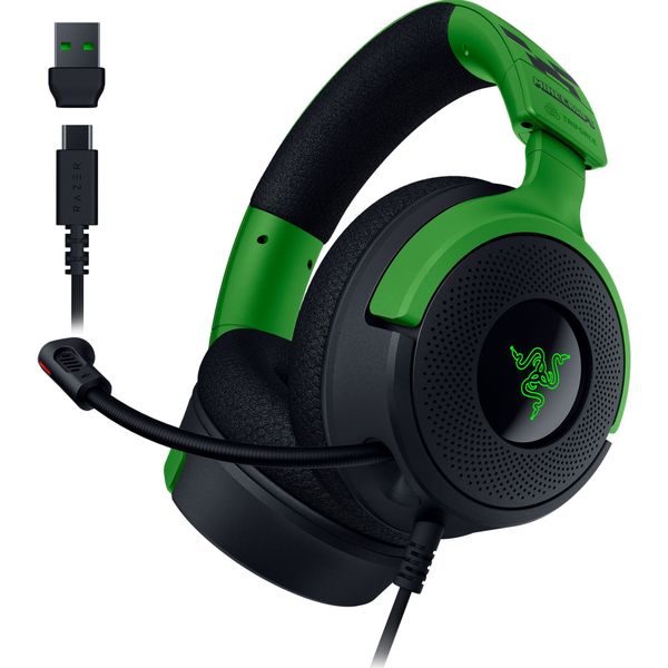 Razer Kraken V4 X Wired Gaming Headset - Minecraft Edition
