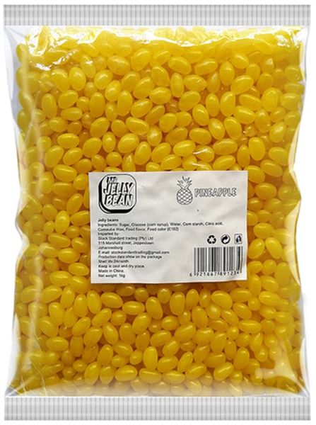 Pineapple Flavoured Jelly Beans - 1kg