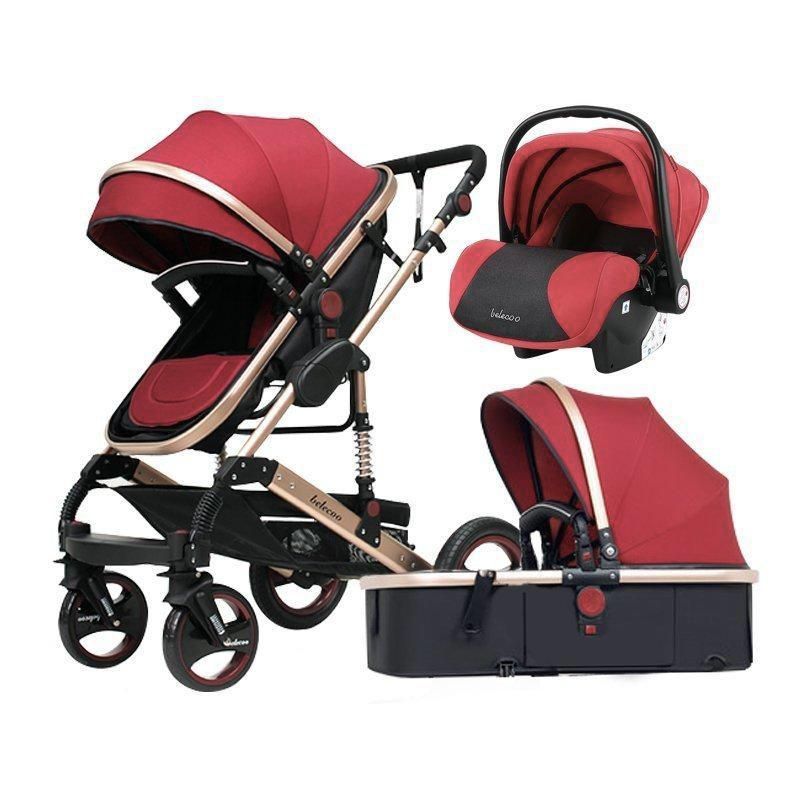 Belecoo Luxury Stroller - Tyrant - Red Wine | Buy Online in South ...