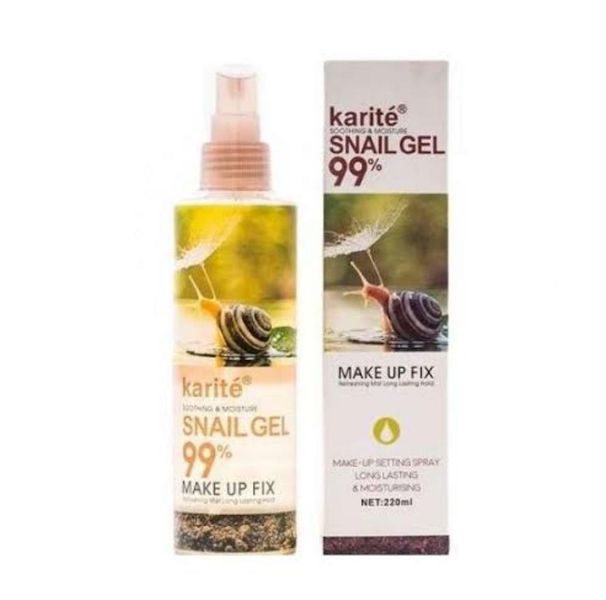 Karit Snail Gel 99% Make Up Setting Fix Spray (200 ml)