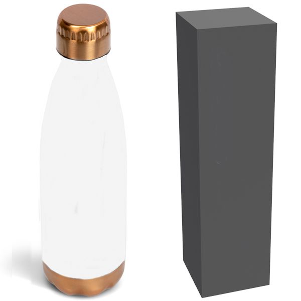 Water Bottle-500ml-Double Wall-Hot-Cold-Stainless Steel
