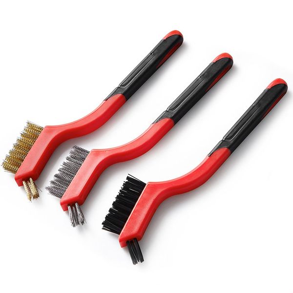 Dekton 3 Piece Mini Wire Brush Set