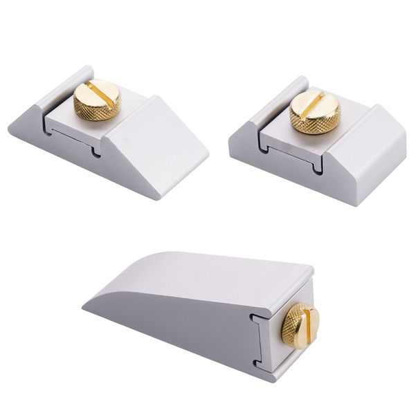 3Piece Aluminum Alloy Sandpaper Holder - Polishing Clip Set