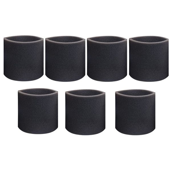7 Pack VF2001 Foam Filter Type for Wet Dry Vacuums 5 Gallon