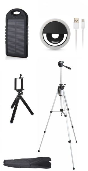 Power Vlogging Kit - Professional Fluid Action Video/Photo Tripod