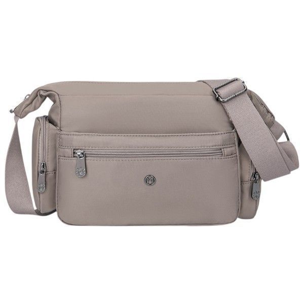 Urban Essentials Crossbody Shoulder Bag - Khaki