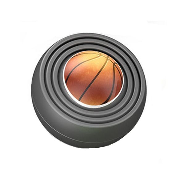 5 Pieces 3D Basketball Fidget Spinner Ball, Anti-Anxiety Stress Relief Toy