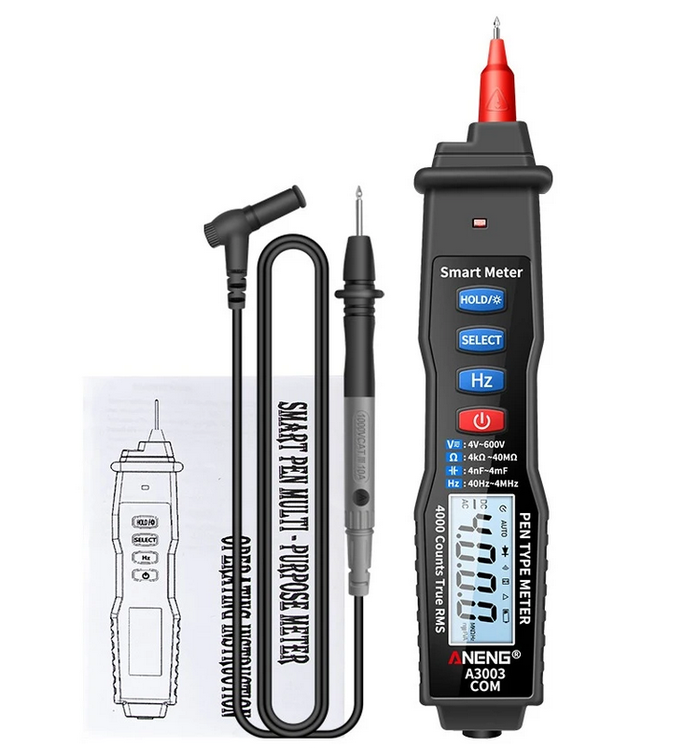 A3003 Dual Digital Multimeter / Non Contact Pen AC/DC Voltage | Shop ...