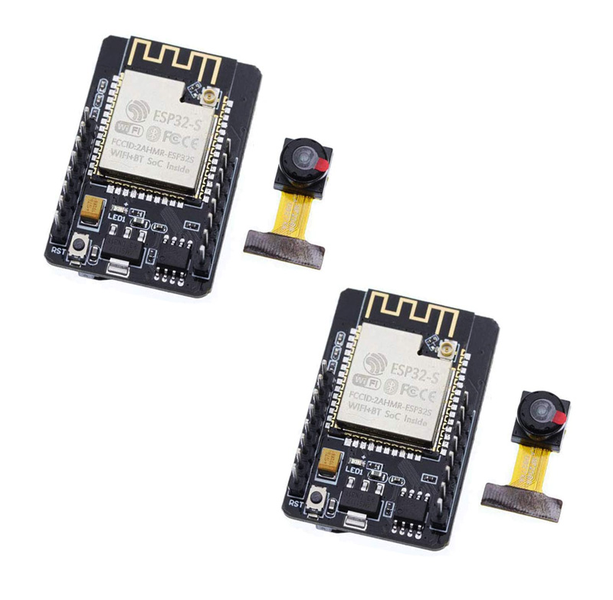 Robotico ESP32-CAM Development Board WiFi + Bluetooth + 2MP Camera (2pcs)