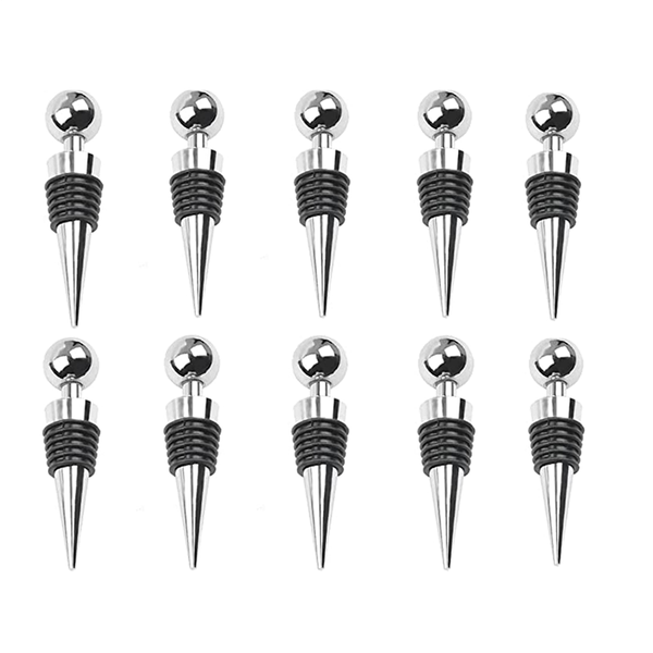 Bottle Stopper Wine Storage Twist Cap Plug- 10 Piece