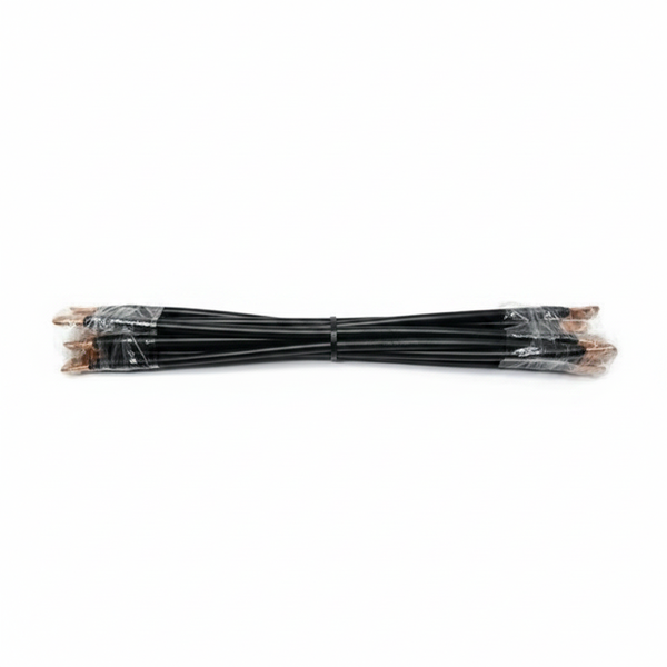 Solarix 30cm Heavy-Duty Battery Link Cable with 8mm Ring Terminals