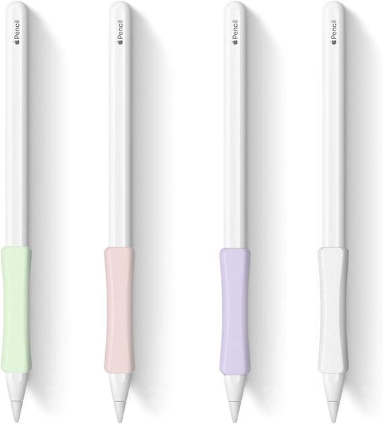 4Pcs Silicone Grip Cover Compatible With 2nd &amp; 1st Generation Apple Pencils
