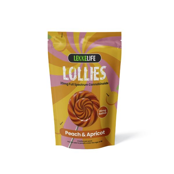 Lekkelife Peach &amp; Apricot - Lollies
