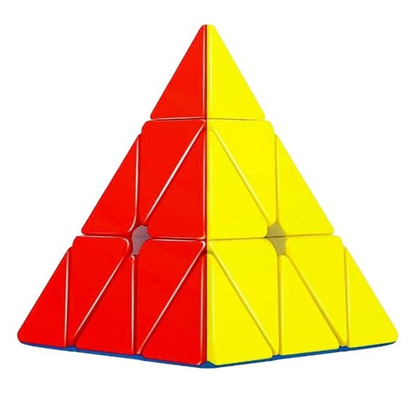 Colorful Educational Brain Training Pyramid Magic Puzzle Triangle Cube