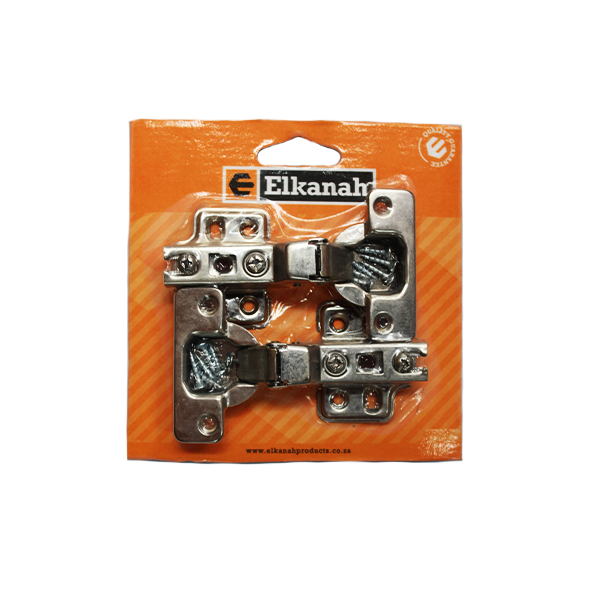 Elkanah Steel Cupboard Concealed Hinges Offset 110 Degree Pack of 2