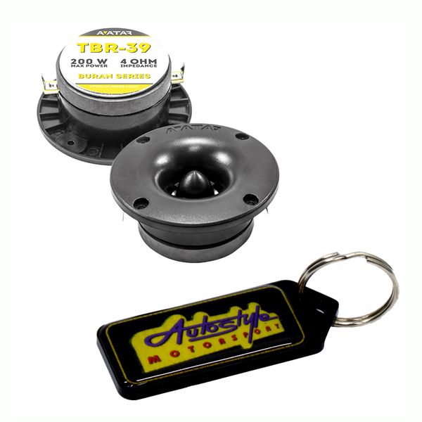 Deaf Bonce Avatar TBR-39 200w/100rms Bullet Tweeters &amp; Gel Key Holder