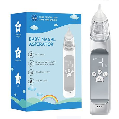 Electric Baby Nasal Aspirator with Music for Efficient Mucus Removal Image