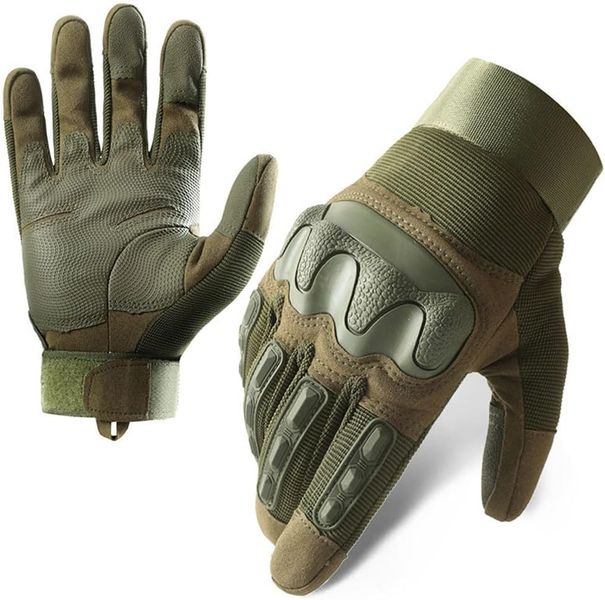 Tactical Military Hard Knuckle Gloves - Full Finger Protection for Outdoor