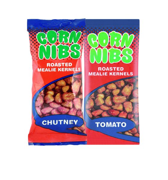 Corn Kernels 50g - Assorted - Chutney &amp; Tomato - Pack of 20