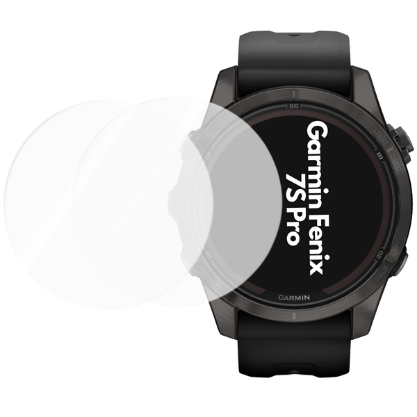 CellTime Tempered Glass Screen Guard for Garmin Fenix 7S Pro - 2 Pack