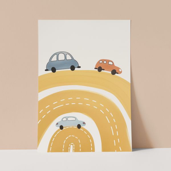 Cars Wall Print