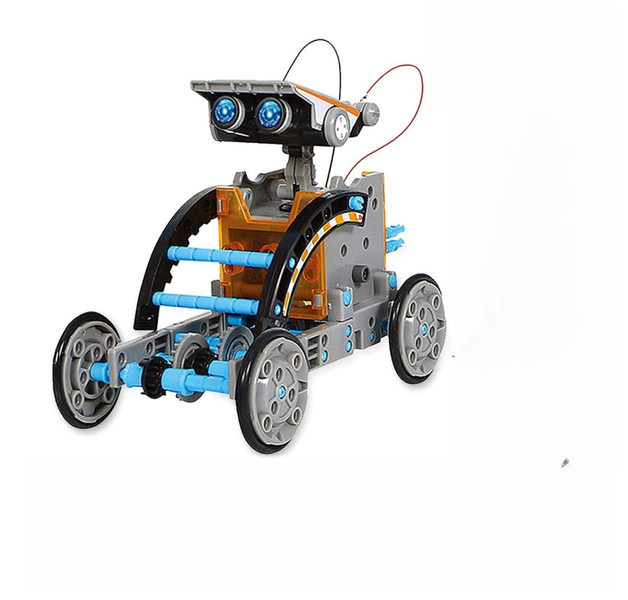 12-in-1 Education Solar Robot Toys