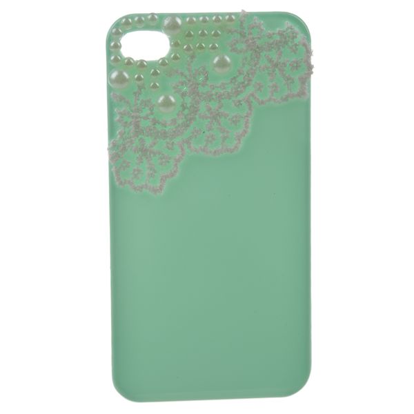 Green Fashion Sweety Girls Hand Made Hard Case Cover Compatible with Apple