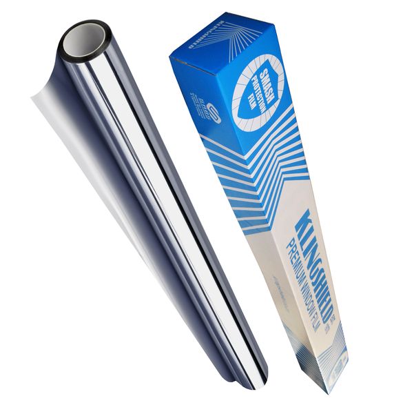 Klingshield Exterior Silver 20% Mirror Reflective Film - 120cm x 5m