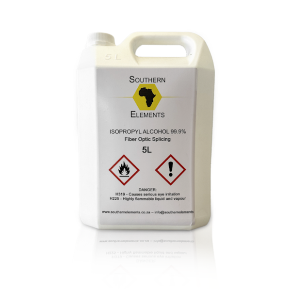 Fiber Optic Isopropyl Cleaning Alcohol 99.9% - 5L