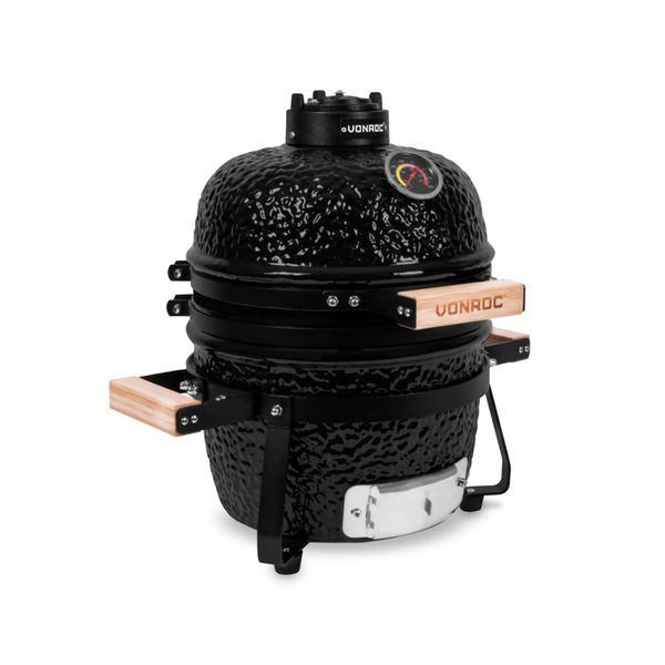 VONROC Kamado Barbecue 13 inch - 27cm cooking surface