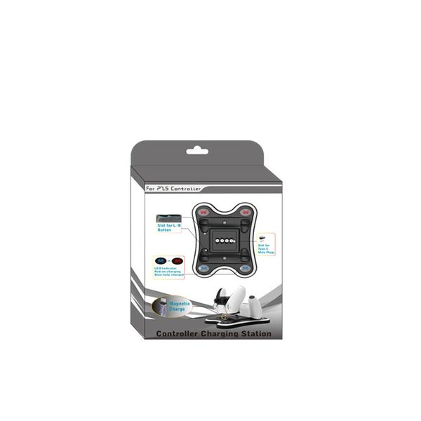 Game Controller Magnetic Charging Station Stand for PS5