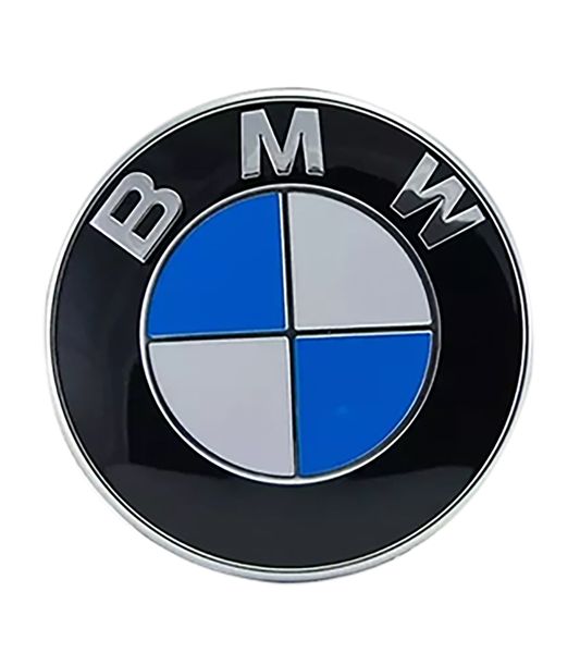 Ø82mm BMW Hood Front Emblem Badge (Non-OEM Replacement)