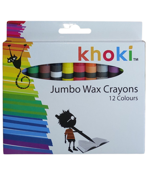 Khoki Jumbo Wax Crayons