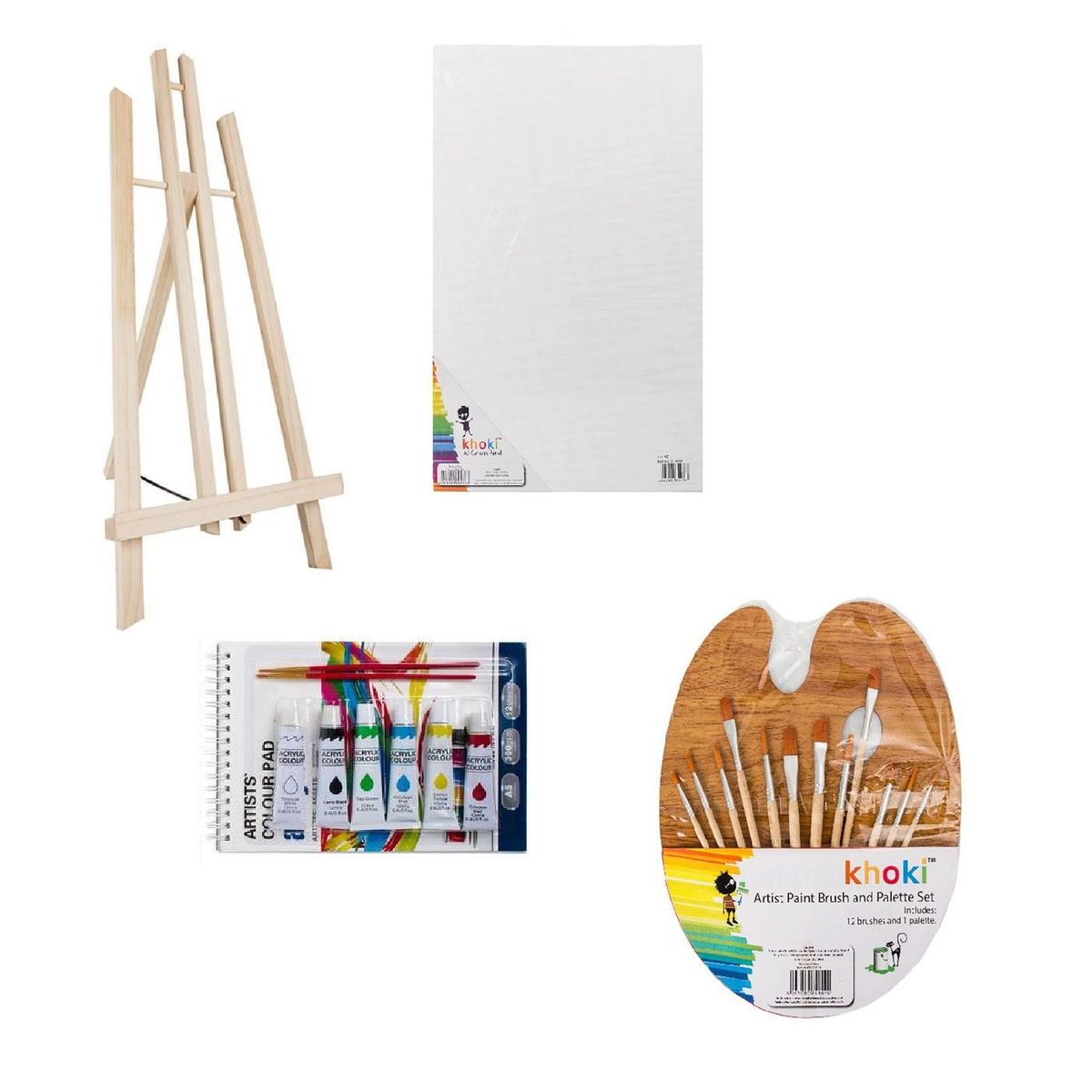 Art Set – A2 Canvas & Paint Starter Pack | Buy Online in South Africa ...