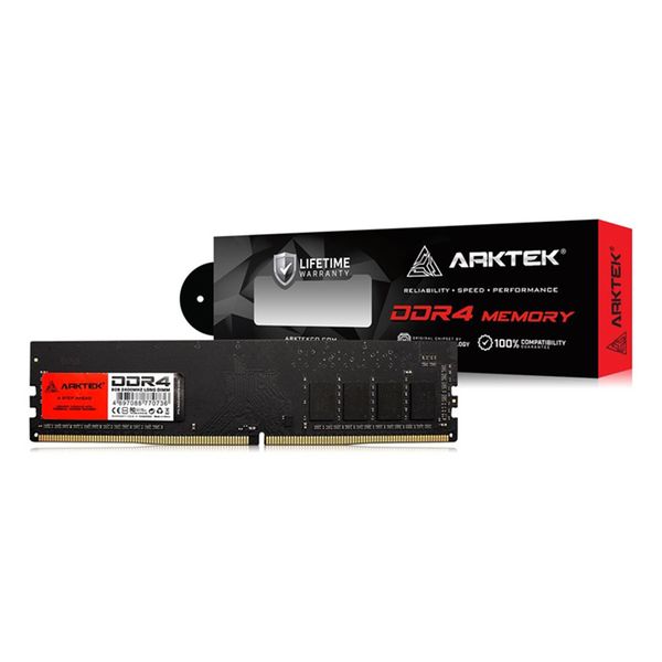 Arktek 8GB DDR4 2400MHz Desktop RAM | High-Speed 288-Pin DIMM Module