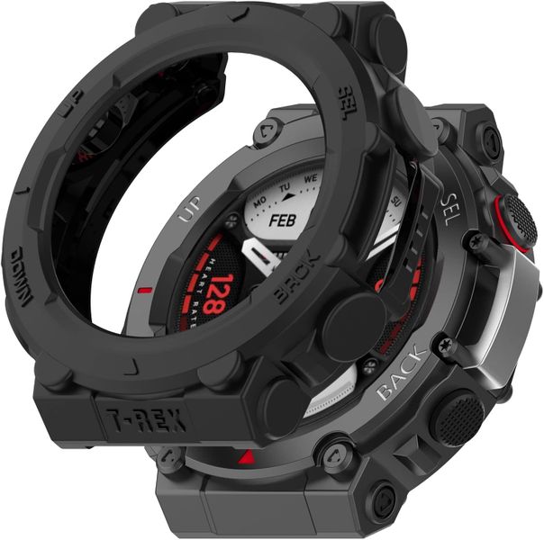 Hollow Style Case Protector for Amazfit T-Rex 2-Black