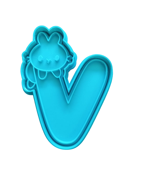 Cute Letter V image