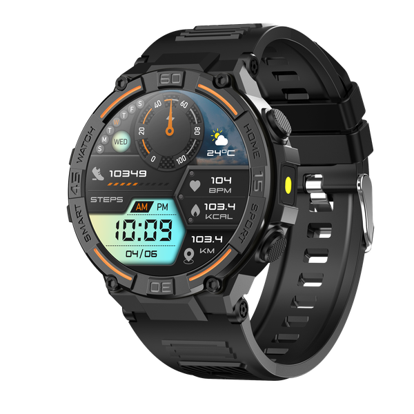 Outdoor Military Rugged Smartwatch