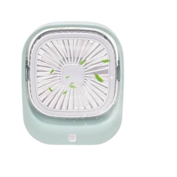 USB Desk Fan Strong Air Quiet Operation 3 Speed Mini Table Fan 360 Degree