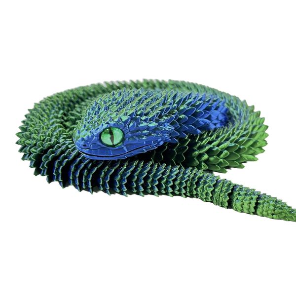 3D Snake Flexible Articulated Figure Model Gift Gift 3D Gift F