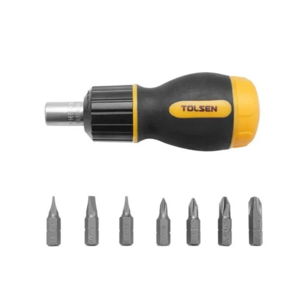 Tolsen - Ratchet Driver 7-in-1 25mm