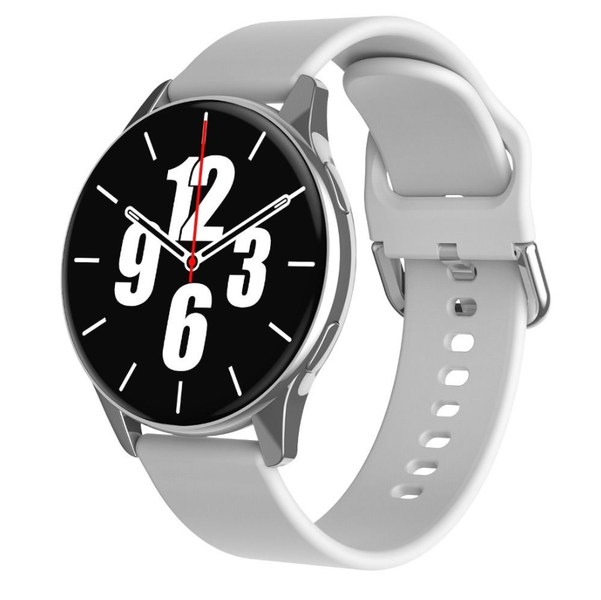 Gray Smartwatch for Women - Fitness Tracker with Sleep &amp; Heart Rate Monitor