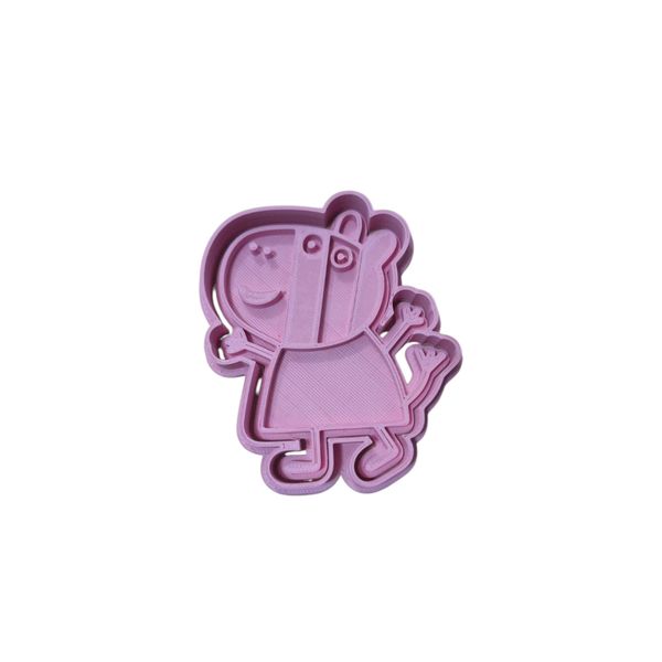 Hubbe Cookie Cutter - Peppa Pig - Zoe Zebra