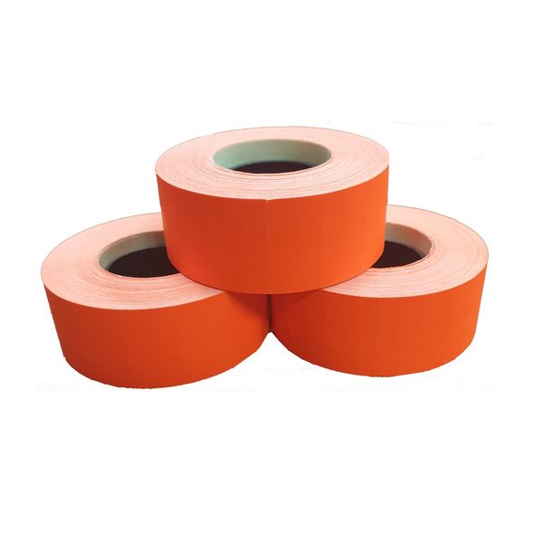 NTS 22x12mm Red Kendo Gun Labels 20 Rolls Per Box